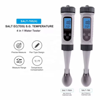Fournisseur d'usine Pen Type Digital Salinity EC Temperature Specific Gravy Water Tester Salt EC Meter for Hydroponic