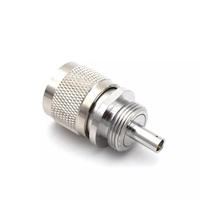 Conector de soldadura RF coaxial de enchufe macho tipo N de alta calidad para herramientas de ensamblaje de cables 141RG402