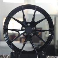 Jantes en alliage d'aluminium forgées Bright Black Apex VS5RS VS-5RS 17 18 19 20 21 22 23 5x120 5x100 5x114.3 5x112 pour Ferrari BMW Audi