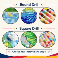 Kits de broderie diamant 5D DIY à paillettes complètes LS, peinture diamant Forêt des rêves pour enfant, conception d'image personnalisée DIY