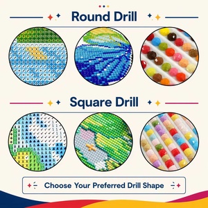 Kit di Ricamo Diamantato 5D Fai-da-Te LS, Foresta dei Sogni, Pittura Diamantata per Bambini, Design Personalizzato - Product Image 4