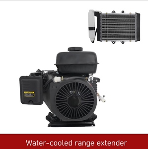 Generador Inverter Portátil Silencioso de 4 Tiempos, Refrigerado por Agua, de 48V CC, 60V, 72V, con Alternador Eléctrico a Gasolina del Fabricante - Product Image 2