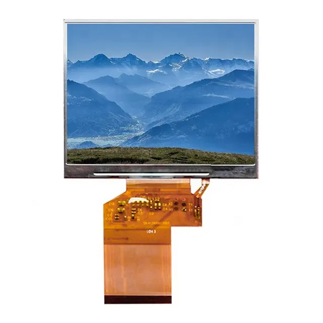 Touch Tn Datasheet Ad 640 × 480 Resolution Ips Display 3.5 Inch Tft Lcd Panel 54pin Security Industrial Control tft