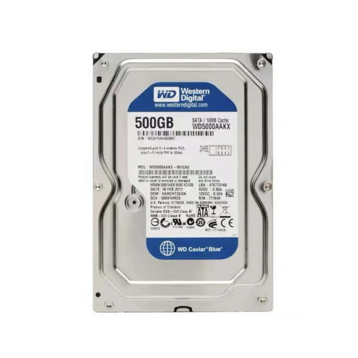 Giá thấp chất lượng cao ổ cứng 3.5 inch phương Tây kỹ thuật số 500g/1000g đĩa cứng Seagate SSD Thẻ đĩa cứng