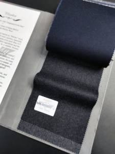 Tela de Traje de Lana 100% Super Lana, Estilo Italiano, Diseño Exclusivo Teñido en Hilo, 330G/<span class=keywords><strong>M</strong></span>, Premium, Resistente a las Arrugas, Peso Medio - Product Image 3