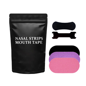 Patch anti-ronflement nocturne en gros, ruban adhésif pour dormir moins en respirant par la <span class=keywords><strong>bouche</strong></span>, arrêter de ronfler, ruban adhésif doux pour la <span class=keywords><strong>bouche</strong></span> - Product Image 1