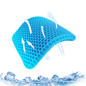 เบาะรองนั่งเจลทําความเย็นรังผึ้งสะโพกศัลยกรรมกระดูกและข้อเบาะนั่งสําหรับเก้าอี้สํานักงานเบาะรองนั่งในรถยนต์ - Product Image 1