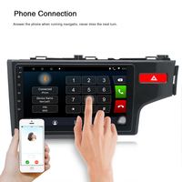 Autoradio Android 2 Din Gps 9 ''pour Honda Fit RHD 2014 2015 2016 2017-2020 GPS Navigation Autoradio Lecteur Stéréo IPS Unité Principale