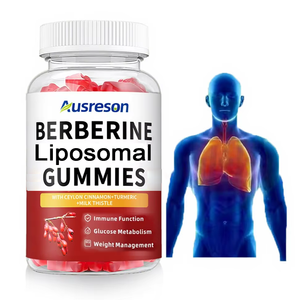 Gummies de berbérine HCL liposomale OEM ASAP - Vegan, biologique, 60 unités - Product Image 1