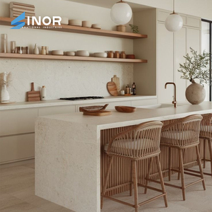 Modern Kitchen Cabinet with Built-In Trash Bin Compartment and Recycling Center Organizational System - Product Image 6