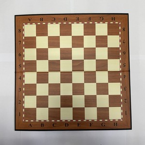 Lightweight 125g Foldable Craft Cardboard Chess Board Approximately 33cm-without Pieces Made of Paper