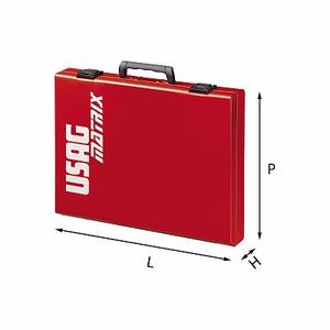 Usag Matrix Tool Case Red LxHxP Poignée incluse - Product Image 1