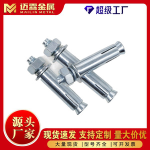 Boulons d'expansion Mai Lin M8 M10 M12 M18 en acier au carbone plaqué de qualité A pour usage fixe en construction - Product Image 2