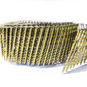 Clous en spirale à tige annelée, clous <span class=keywords><strong>de</strong></span> <span class=keywords><strong>charpente</strong></span> en fer à tête plate, zingués et polis pour toiture - Product Image 3