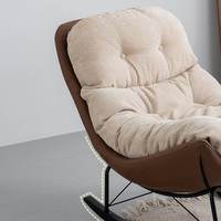 Fauteuil à bascule relaxant pour adulte, canapé paresseux, mobilier de maison de luxe léger, grand fauteuil individuel pour balcon et salon