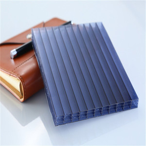 Lámina Hueca de <span class=keywords><strong>Policarbonato</strong></span> de Cuatro Capas de 16MM 18MM 20MM, Material Moderno para Techos de Hoteles, Protección UV, Ecológico y Duradero - Product Image 5