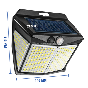 4-6M algılama güneş işık garaj 3 modları 4outdoor güneş duvar işık hareket sensörü su geçirmez Ip65 güneş duvar işık için açık - Product Image 2