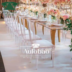Stackable Acrylic Chiavari <b>Chairs</b> for Wedding <b>Hotel</b> Outdoor Dining-Commercial Use - Product Image 3