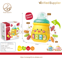 Jeux d'activités Montessori, jouets éducatifs, hochet, biberon musical en plastique pour bébé