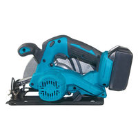 Scie circulaire sans fil portable, batterie lithium sans balais DC21V 1300W pour usage industriel et bricolage, coupe de métal, pierre, bois, carrelage