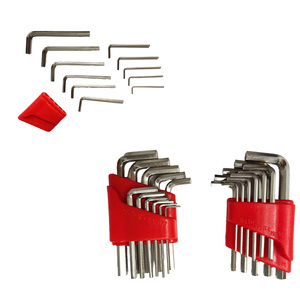 Hex Key <b>Set</b> Metric Chrome Vanadium Steel Industrial Grade Heat-Treated <b>Torque</b> Handle HighLeverage Long Short Keys Easy - Product Image 1