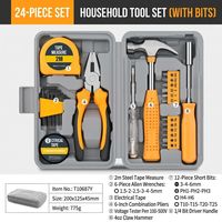 Compact Vehicle-Mounted High Carbon Steel Hand-Powered Hex Wrench Tool Set-Portable Professional Mechanic Tools