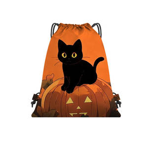 Venta al por mayor Horror Sweet Halloween Candy Gift Hand Bag Party Bolsas con cordón - Product Image 3