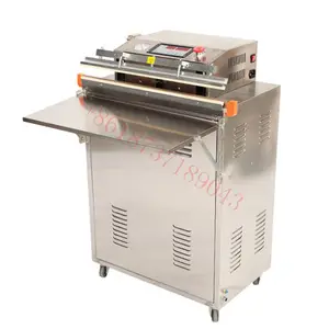 Nozzle Nitrogen Gas Flushing Food Meat Rice Fish Vacuum Sealer Packaging Machine