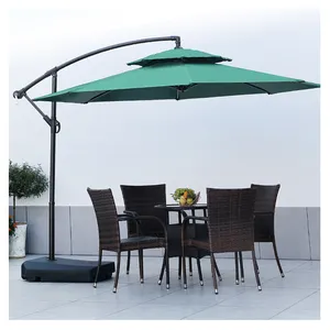 Innovative Products Flash Sale 210d Polyester Market Umbrella Outdoor Furniture 210d Polyester Market Umbrella 9ft Wholesale Big Size Parasol