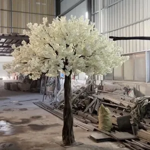 Árbol Artificial de plástico Ficus para interiores y exteriores, árbol Artificial grande, decoración para interiores y exteriores
