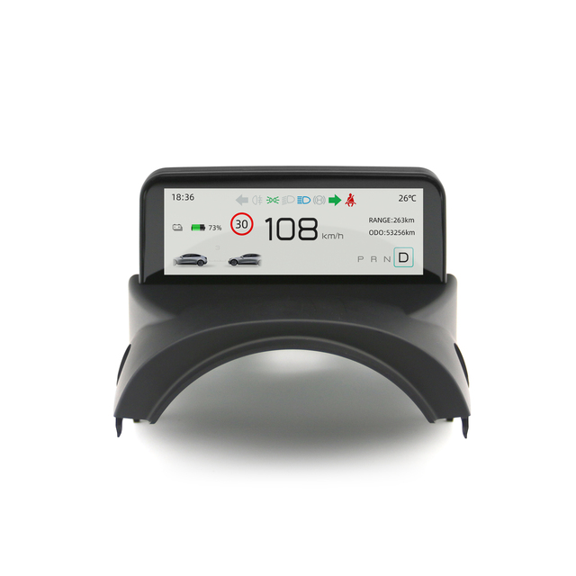 4.6 Inch for Tesla Model 3 Model Y Dashboard Heads up Display Gear Speed Digital Display Screen