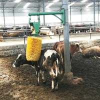 Brosse à vaches à double couche haute densité, brosse de massage confortable pour améliorer le rendement laitier des vaches laitières