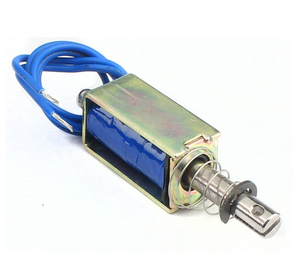 Solenoid Elektromagnetik Dorong-Tarik 1N untuk Perangkat Elektronik 6v 12v 24v DC Langkah 10mm - Product Image 4