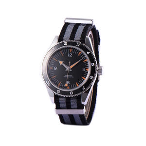 10atm 물 저항하는 단단한 강철에 있는 모든 스테인리스 시계 상자 뒤 상한 다이버 시계 - Product Image 5