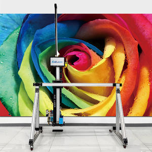 Impresora <span class=keywords><strong>de</strong></span> pared 3D 7 <span class=keywords><strong>colores</strong></span> CMYK + W + LC + LM UV Inkjet Mural Painting Printing Machine - Product Image 5