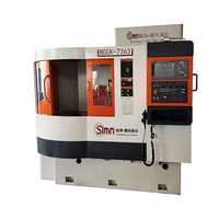 Machine de rectification d'arbres CNC automatique à haute rigidité pour pièces en céramique dures et cassantes