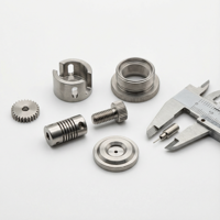 Bague d'engrenage de précision pour coupleur d'arbre ISO 9001 pour OEM, en acier inoxydable, usinée sur tour de précision CNC par électroérosion à fil