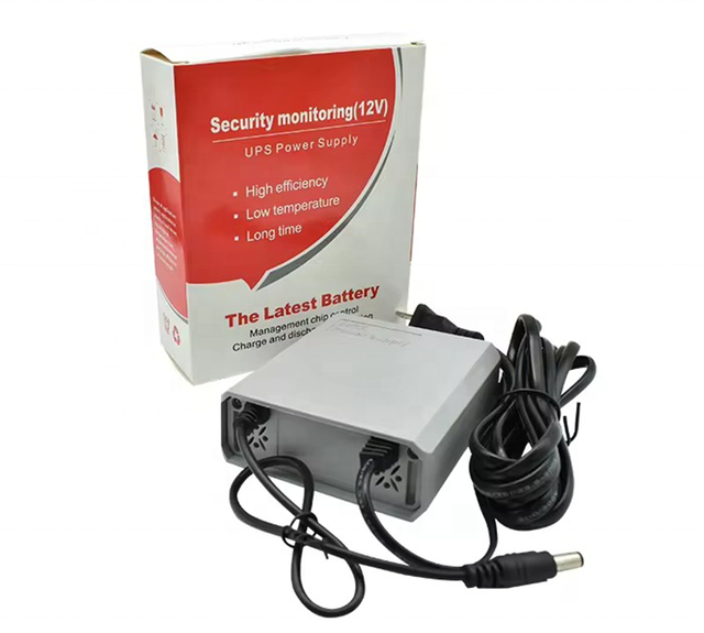 MINIUPS Router WiFi Backup Lithium Battery 3600mAh 100-240V DC 12V Mini UPS Modem CCTV Camera Home