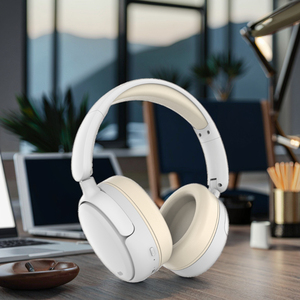 Tai nghe không dây ANC lai, chụp tai, có đèn LED hiển thị pin, gập được, TWS, kết nối <span class=keywords><strong>Bluetooth</strong></span>, dành cho chơi game - Product Image 3