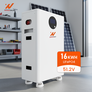Wingsolar Bestseller 51,2V 314AH 16KWh Bluetooth-Monitor LiFePO4 Batteriepack Modulares IP65 Solarenergiesystem - Product Image 1