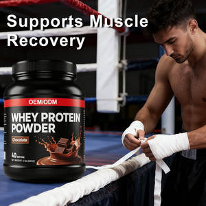 トレーニング用プライベートラベルスポーツサプリメント筋肉ビルディングチョコレートフレーバー2lbsホエイプロテインパウダー - Product Image 3