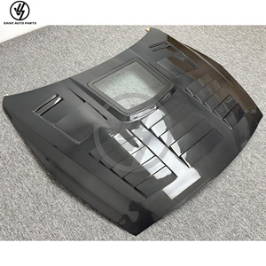 IMP Style Wet Carbon Fiber Front <b>Bonnet</b> With Glass for Nissan GTR R35 2008-2016 Carbon Engine Cover Hood Car Parts - Product Image 2