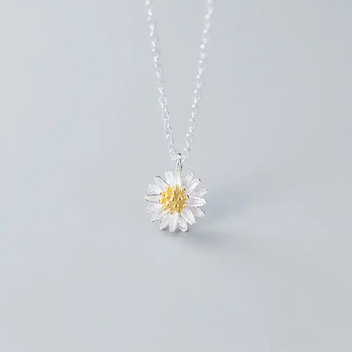 Charm Lady's Flower Necklace