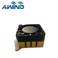 Disipador de Calor de Cobre para Chipset de Puente Norte-Sur de 5v y 40 mm, Disipador de Calor de Puente Norte de 40 mm con Ventilador, Radiador de 40 mm x 40 mm