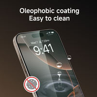 Protection d'écran en verre trempé anti-lumière bleue 9H ultra-mince 0,33 mm, étanche, anti-traces de doigts, anti-explosion pour téléphone portable