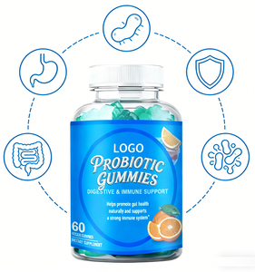 วิตามินกัมมี่แบบ OEM ODM ปราศจากน้ำตาล เอนไซม์ย่อยอาหารจากธรรมชาติ 60 เม็ด 2 เม็ดต่อวัน อาหารเสริมสำหรับผู้ใหญ่ - Product Image 5