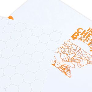 Papel de Aluminio Aislante Plateado en Forma de Panal para Envolver Alimentos Calientes de Barbacoa Rápida en Restaurantes, Papel para Envolver Hamburguesas y Sándwiches - Product Image 4
