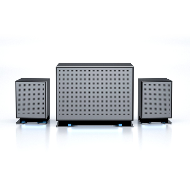 2.1 Channel Lighting Portable Wireless Speaker with Type C