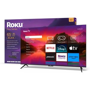 Téléviseur Intelligent RokuTV Série Plus 65 Pouces 4K QLED avec Dolby Vision, Résolution 4K Saisissante et Télécommande Vocale Roku - Product Image 3