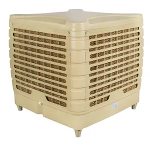 Wall roof top air cooler 18000m3h airflow industrial water evaporative air cooler